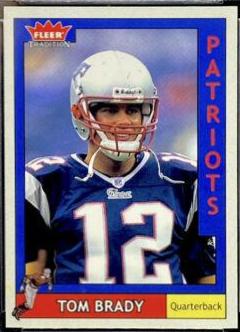 2003 Fleer Tradition Tom Brady #170 card