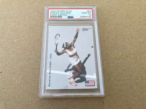 2003 NetPro Elite Event Serena Williams #E2 card