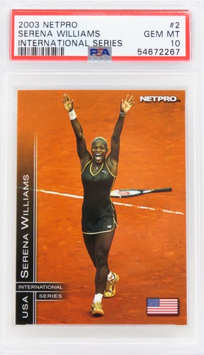 2003 NetPro International Series Serena Williams #2 card