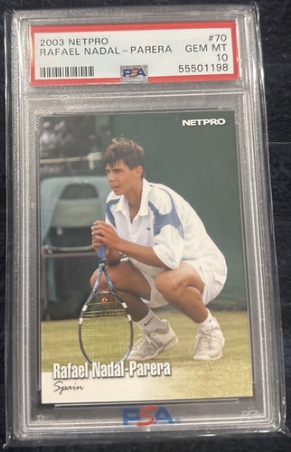 2003 NetPro Rafael Nadal #70 card