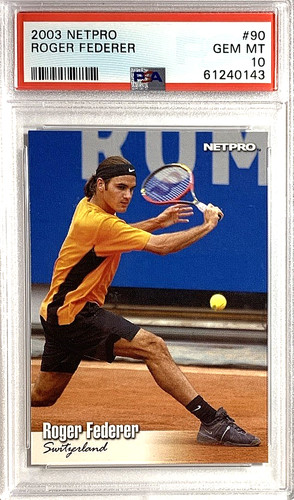2003 NetPro Roger Federer #90 card