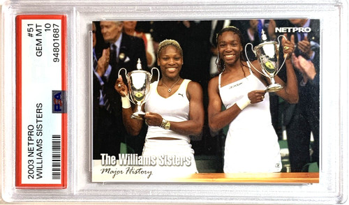 2003 NetPro The Williams Sisters #51 card