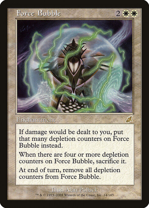 2003 Scourge Force Bubble #14 card
