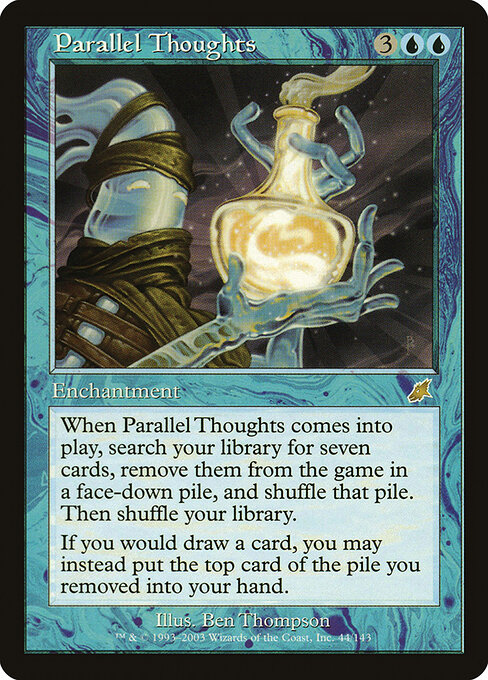 2003 Scourge Parallel Thoughts #44 card