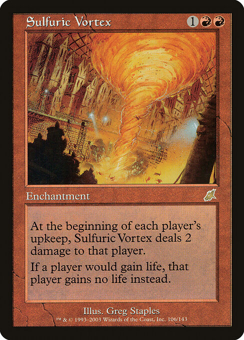 2003 Scourge Sulfuric Vortex #106 card