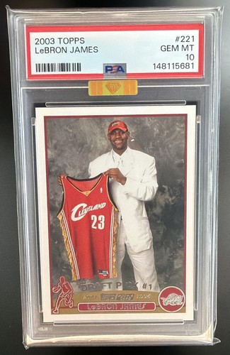 2003 Topps LeBron James #221 card