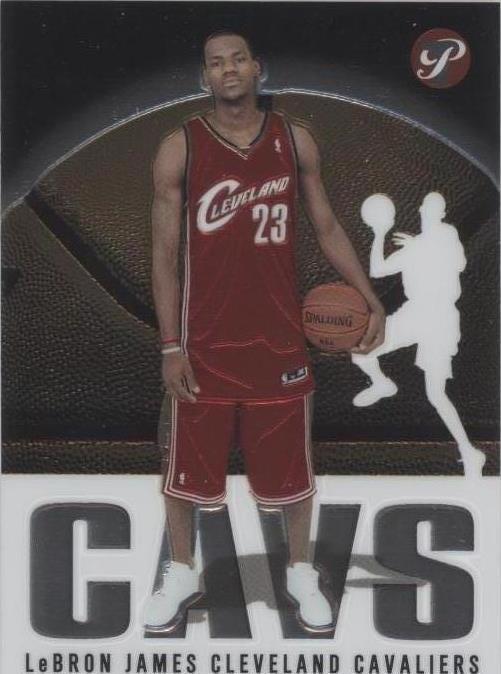2003 Topps Pristine LeBron James #101 card