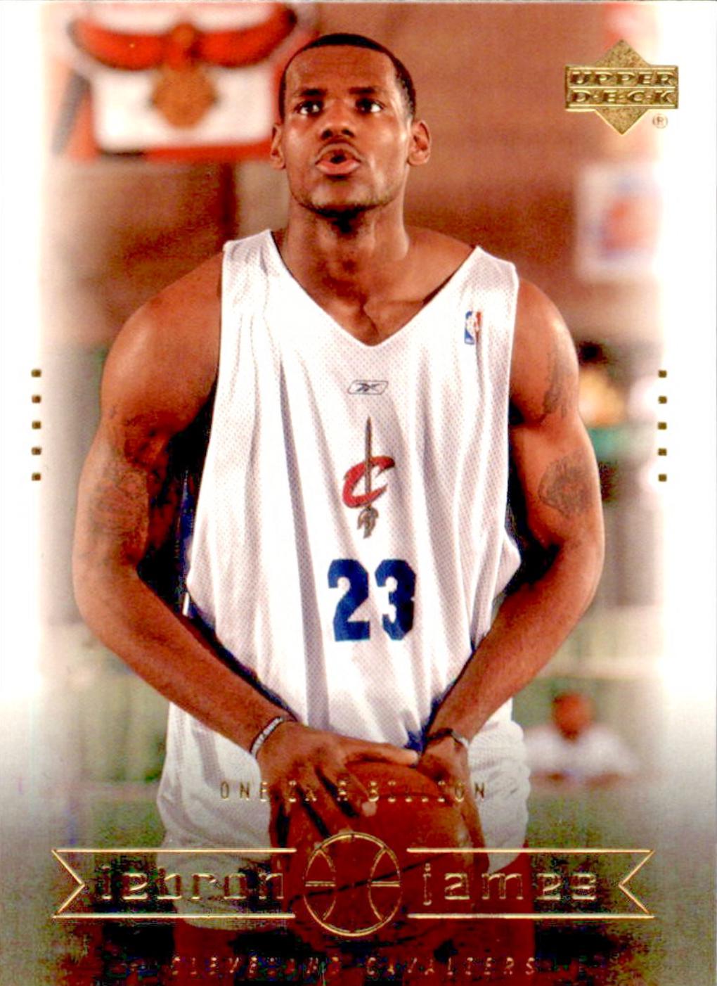 2003 Upper Deck Box Set LeBron James #10 card