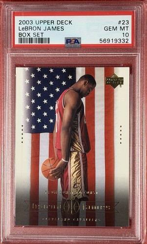 2003 Upper Deck Box Set LeBron James #23 card