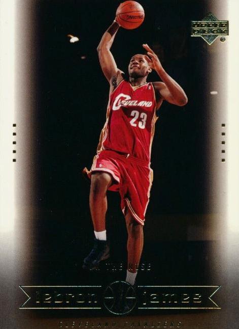 2003 Upper Deck Box Set LeBron James #25 card