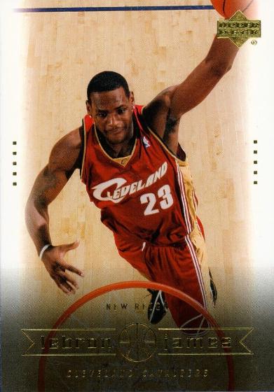 2003 Upper Deck Box Set LeBron James #28 card