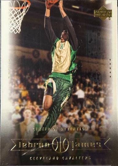 2003 Upper Deck Box Set LeBron James #4 card