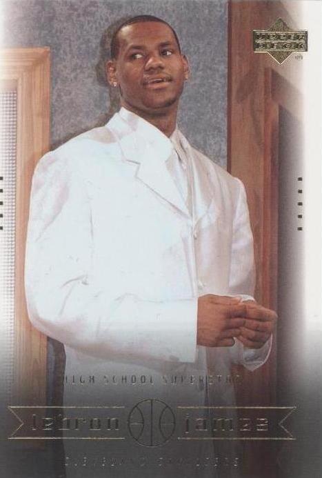 2003 Upper Deck Box Set LeBron James #7 card