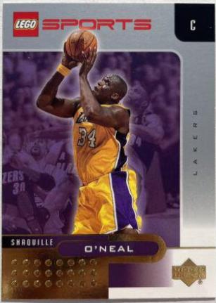 2003 Upper Deck Lego Shaquille O'Neal [Gold] #4 card