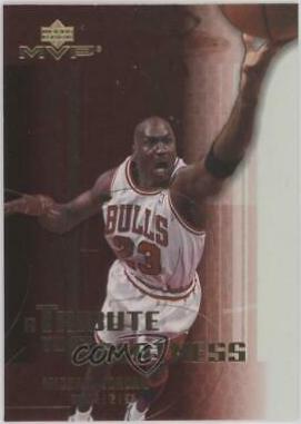 2003 Upper Deck MVP A Tribute to Greatness Michael Jordan #MJ1 card