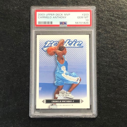 2003 Upper Deck MVP Carmelo Anthony #203 card