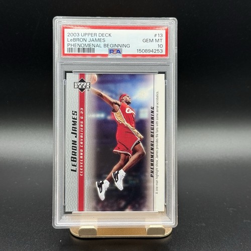 2003 Upper Deck Phenomenal Beginning LeBron James #13 card