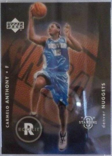 2003 Upper Deck Standing O Carmelo Anthony #87 card