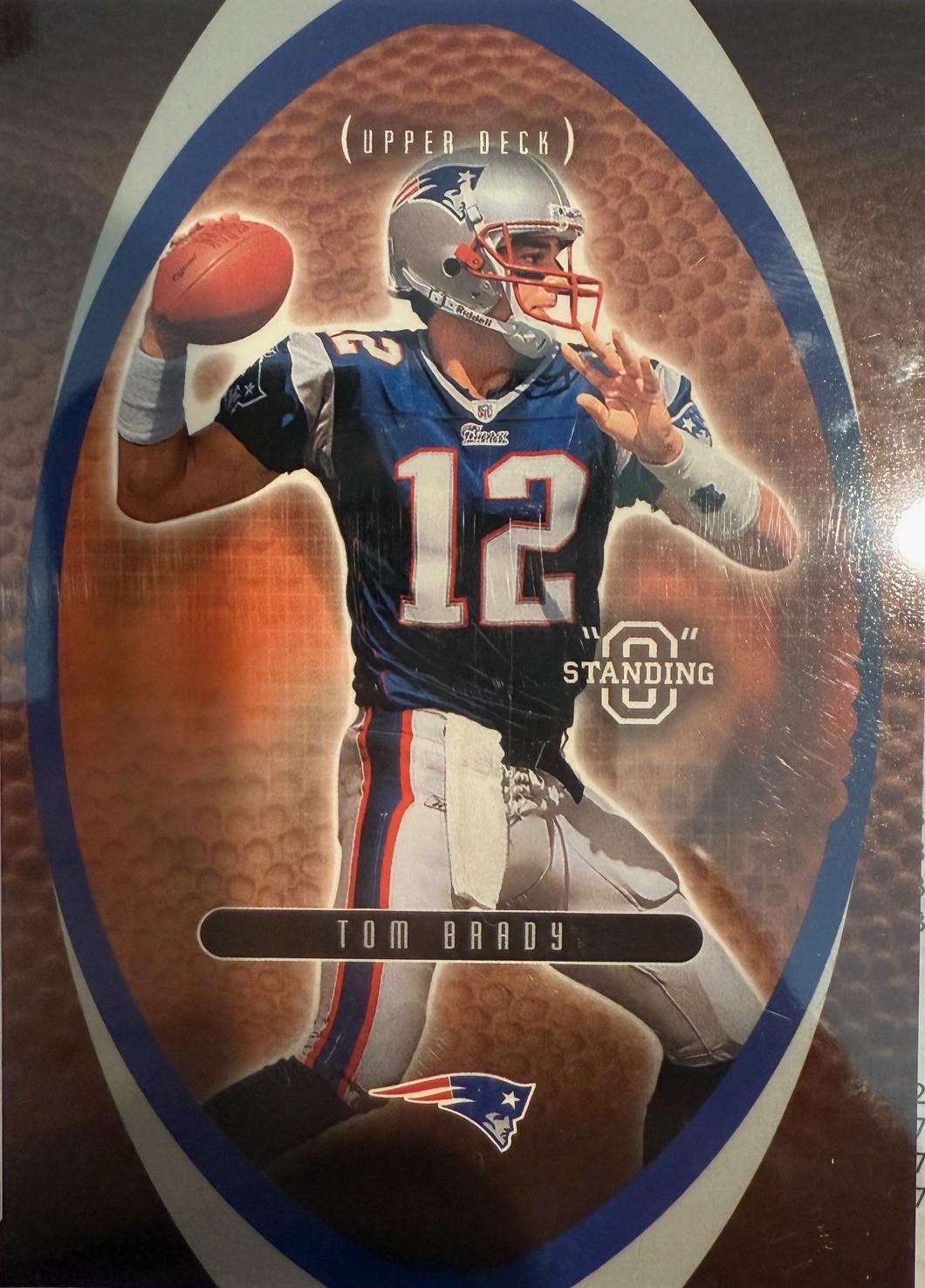 2003 Upper Deck Standing O Tom Brady #12 card
