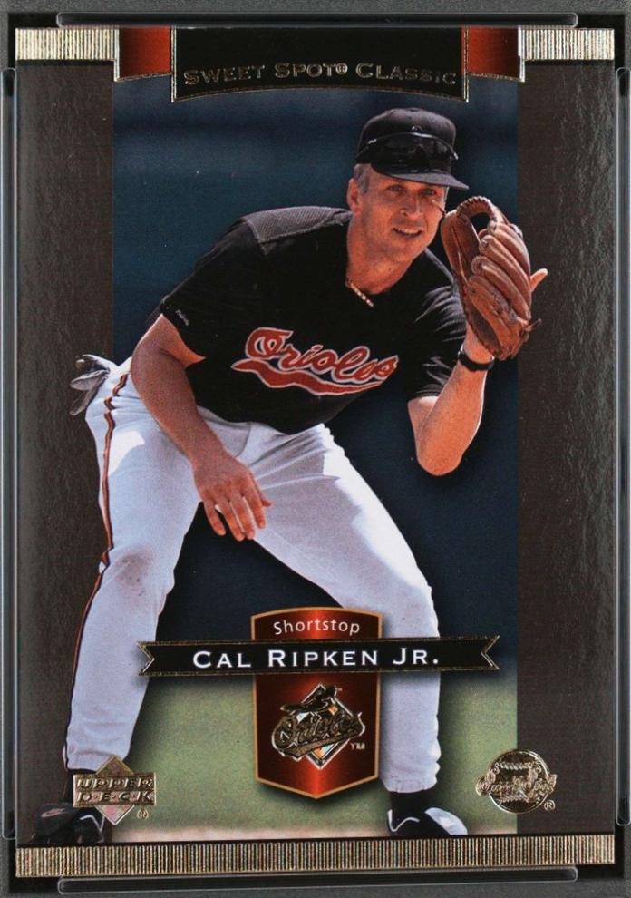 2003 Upper Deck Sweet Spot Classic Cal Ripken Jr. #10 card