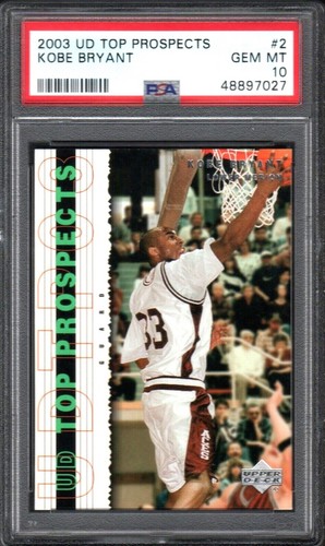 2003 Upper Deck Top Prospects Kobe Bryant #2 card