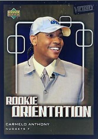 2003 Upper Deck Victory Carmelo Anthony #103 card
