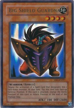 2004 Dark Beginning 1 Big Shield Guardna #DB1-EN097 card