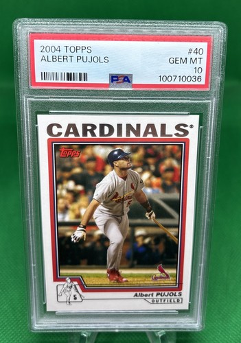 2004 Topps Albert Pujols #40 card