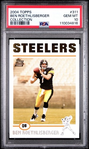 2004 Topps Ben Roethlisberger [Collection] #311 card