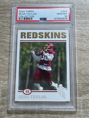 2004 Topps Sean Taylor [Collection] #347 card
