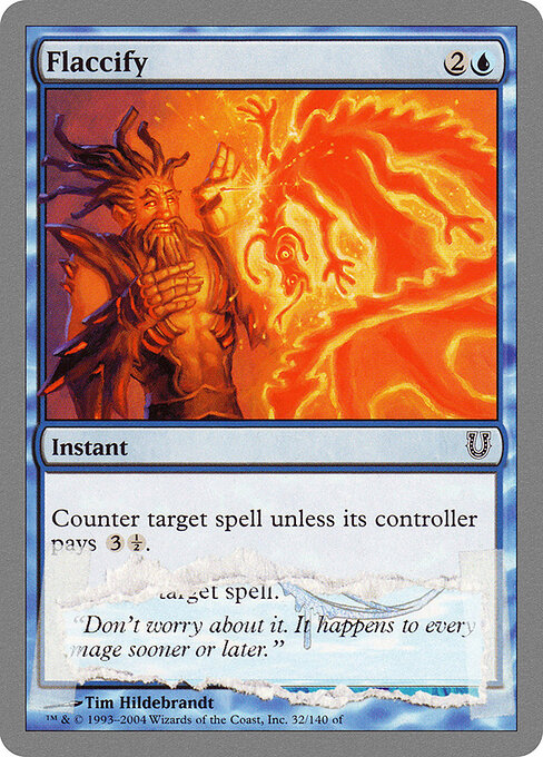2004 Unhinged Flaccify #32 card