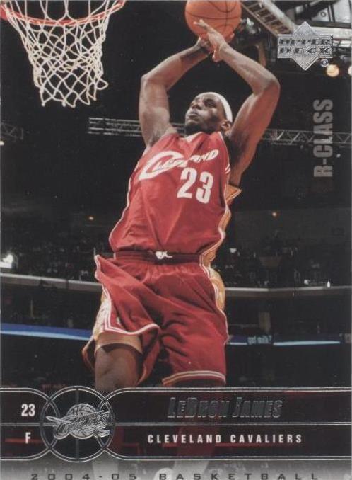 2004 Upper Deck R-Class LeBron James #13 card