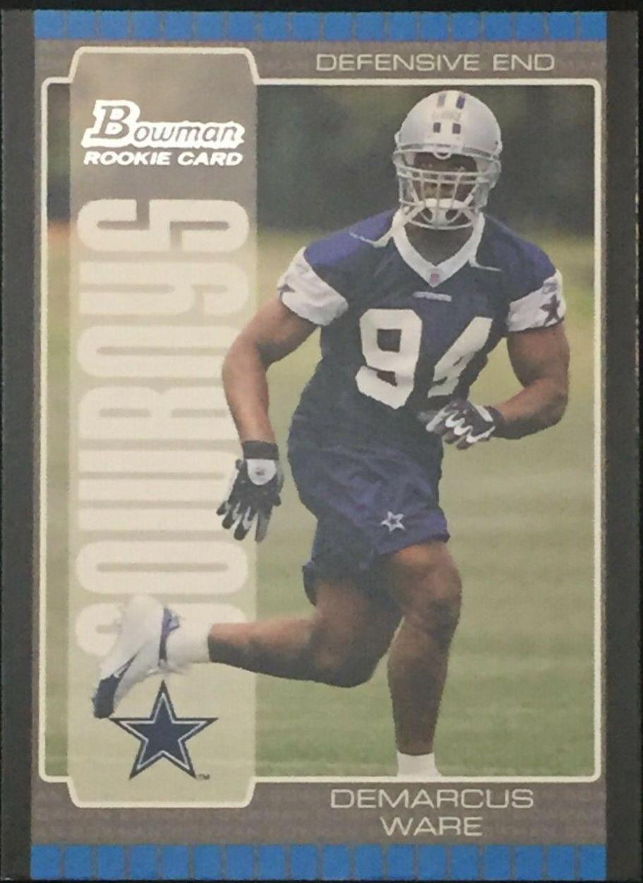 2005 Bowman DeMarcus Ware #129 card