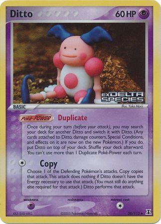 2005 Delta Species Ditto (Mr. Mime) [Reverse Holo] #38 card