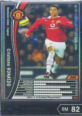 2005 Panini Wccf European Clubs Cristiano Ronaldo #59 card
