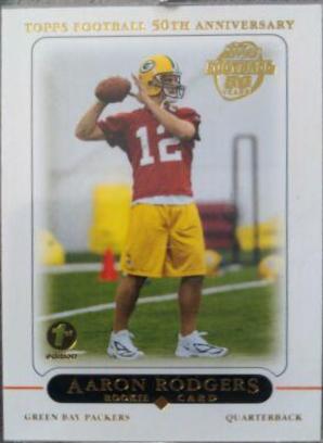 2005 Topps Aaron Rodgers [1st Edition] #431 card