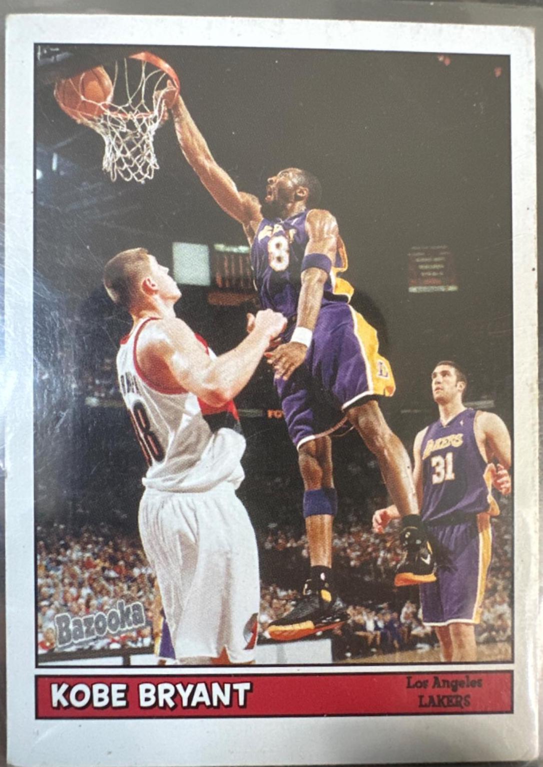2005 Topps Bazooka Kobe Bryant #78 card