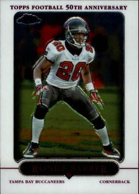 2005 Topps Chrome Ronde Barber #54 card