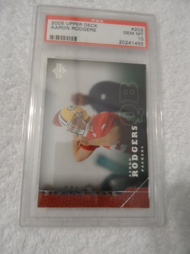 2005 Upper Deck Aaron Rodgers #202 card