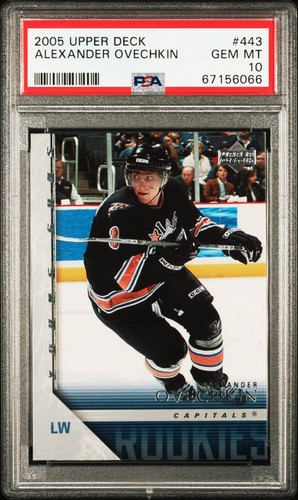 2005 Upper Deck Alexander Ovechkin #443 card