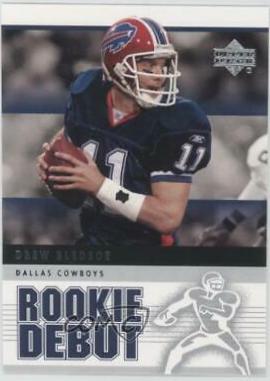 2005 Upper Deck Rookie Debut Drew Bledsoe #25 card