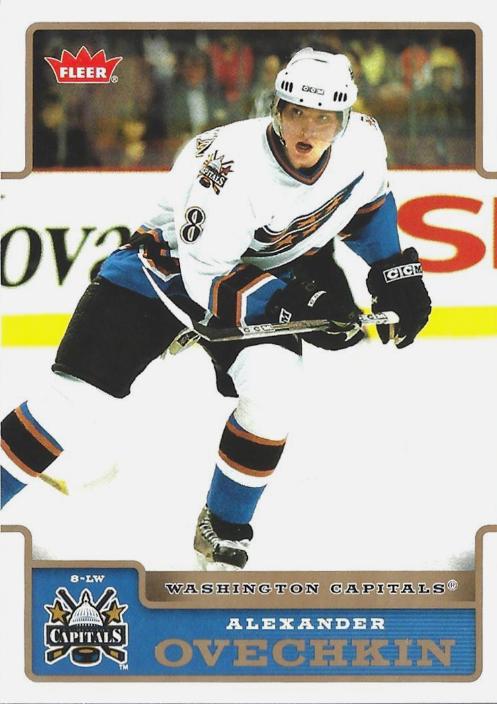 2006 Fleer Alexander Ovechkin #195 card