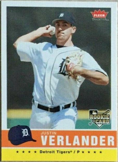 2006 Fleer Tradition Justin Verlander #173 card