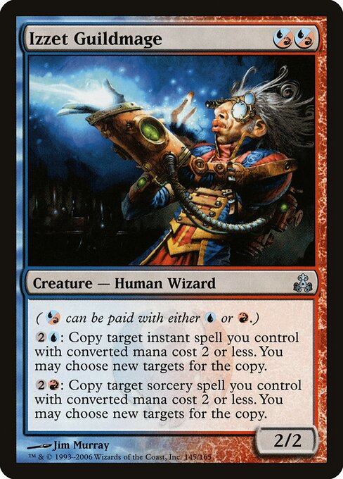 2006 Guildpact Izzet Guildmage #145 card