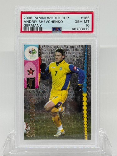 2006 Panini World Cup Germany Andriy Shevchenko #186 card
