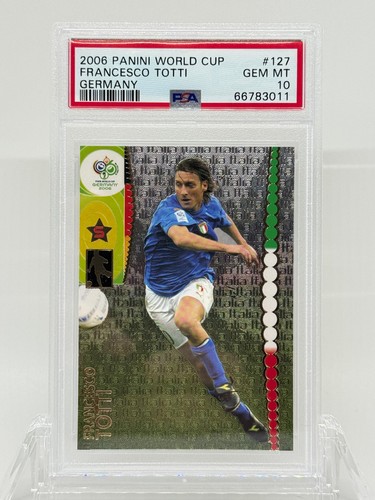 2006 Panini World Cup Germany Francesco Totti #127 card