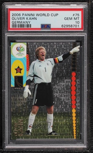 2006 Panini World Cup Germany Oliver Kahn #75 card