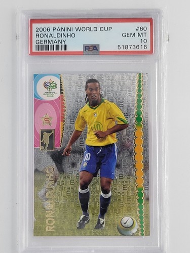 2006 Panini World Cup Germany Ronaldinho #60 card