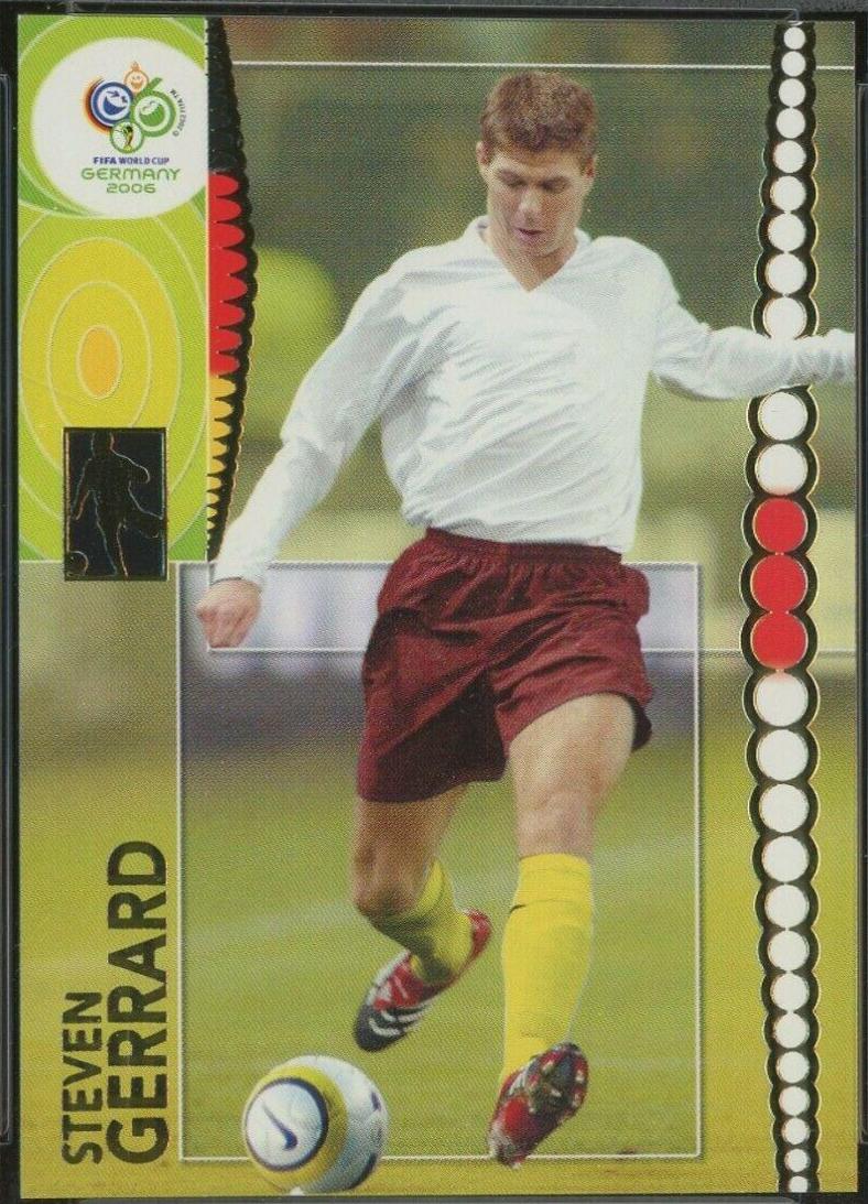 2006 Panini World Cup Germany Steven Gerrard #95 card