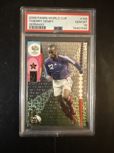 2006 Panini World Cup Germany Thierry Henry #109 card